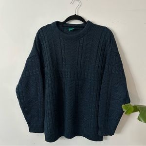 Vintage Crew Neck Sweater - Canda